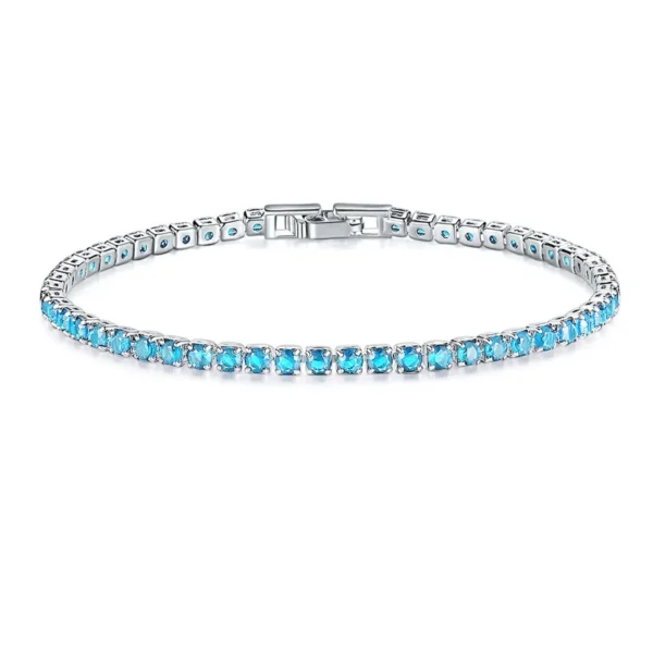 Βραχιολι tennis ασημι επιχρυσωμενο με μικρα zircon (Κ18)