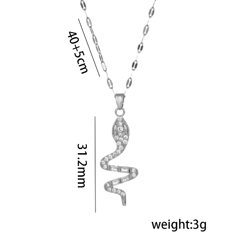 Ig Style Γεωμετρικά κολιέ από τιτάνιο ατσάλι 18 καρατίων επιχρυσωμένα