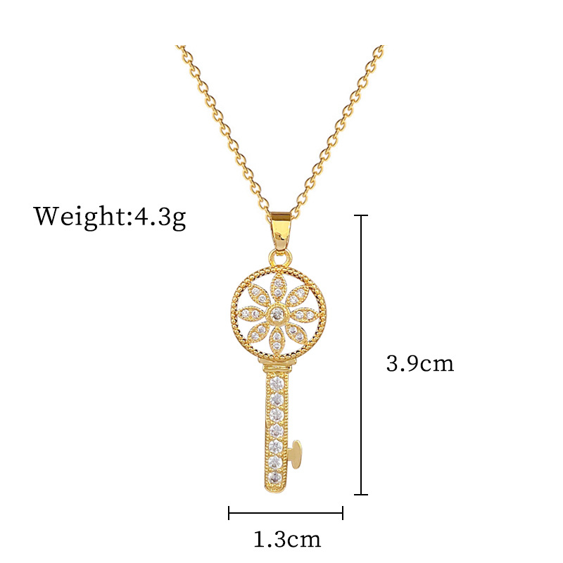 Μινιμαλιστικά γεωμετρικά κολιέ με ένθετο διαμάντι από τιτάνιο χάλυβα