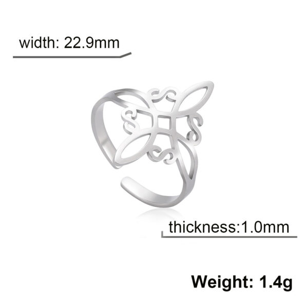 Μινιμαλιστικό δαχτυλίδι από ανοξείδωτο ατσάλι